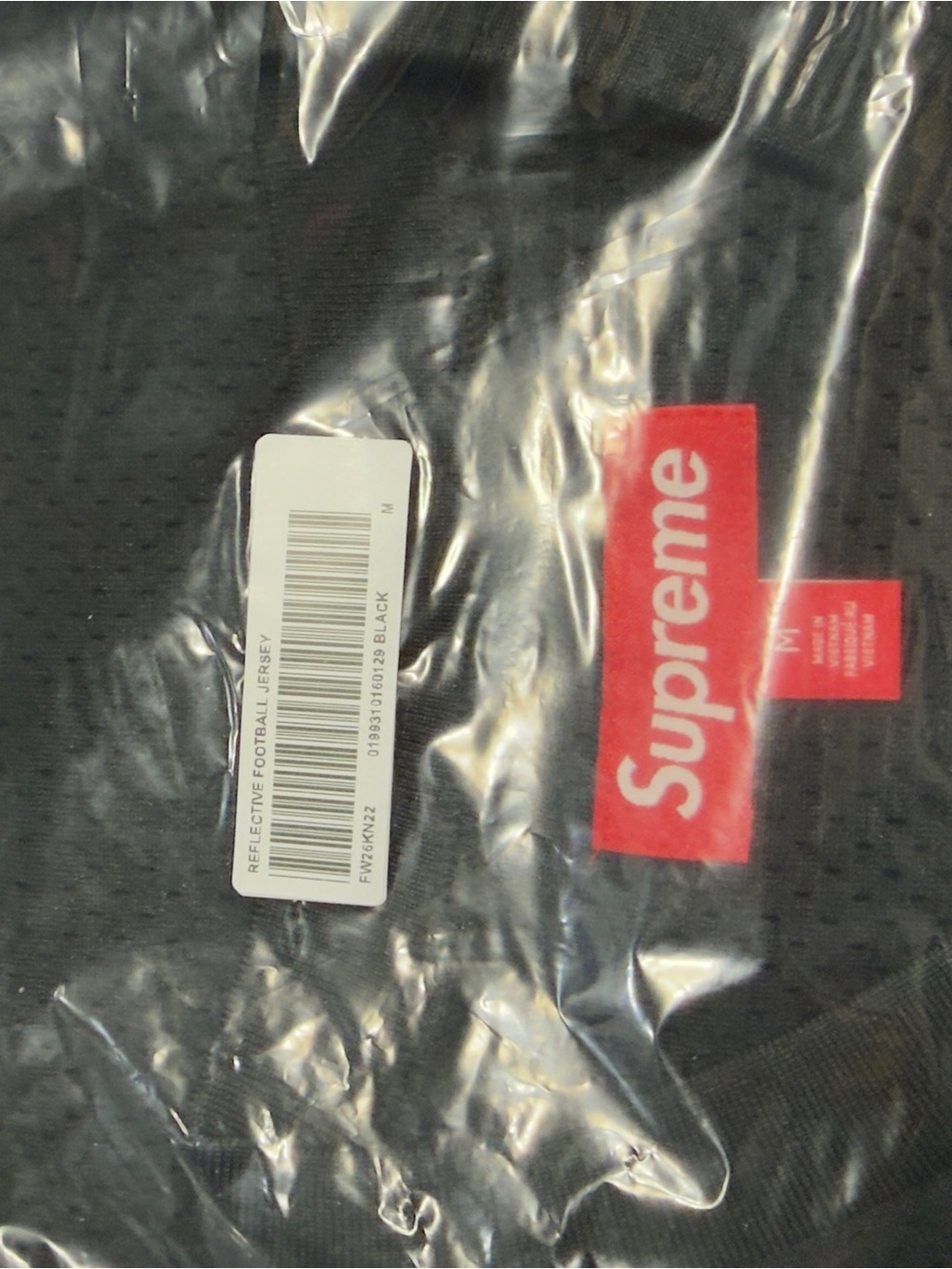 Supreme Reflective Football Jersey
Black - Picture 4 of 4